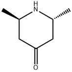 (2R,6R)-2,6-Dimethyl-4-oxo-piperidine Struktur