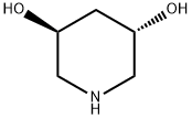 (3S,5S)-Piperidine-3,5-diol Struktur