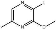 Pyrazine, 2-iodo-3-methoxy-5-methyl- Struktur