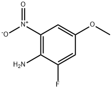 2-Fluoro-4-methoxy-6-nitro-phenylamine Struktur