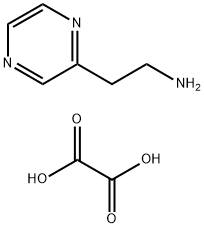 2-Pyrazineethanamine, ethanedioate (1:1) Struktur