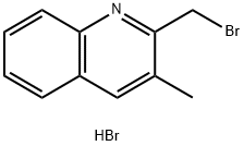 2-(Bromomethyl)-3-methylquinoline hydrobromide Struktur