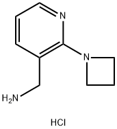 (2-(Azetidin-1-yl)pyridin-3-yl)methanamine dihydrochloride Struktur