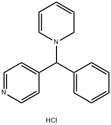 4-(Phenyl(pyridin-1(2H)-yl)methyl)pyridine dihydrochloride Struktur