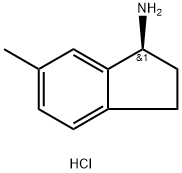 (S)-6-Methyl-2,3-dihydro-1h-inden-1-amine hcl Struktur