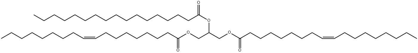 1,3-Dioleoyl-2-Heptadecanoyl Glycerol Struktur