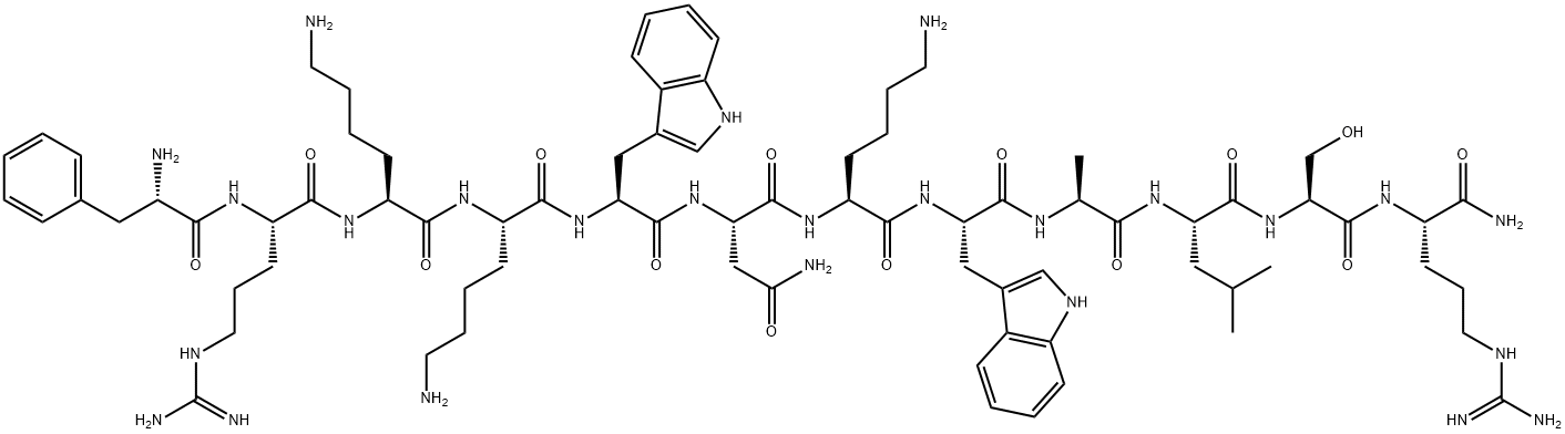 PAMP-12 (human, porcine) Struktur