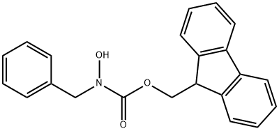 Carbamic acid, hydroxy(phenylmethyl)-, 9H-fluoren-9-ylmethyl ester (9CI) Struktur