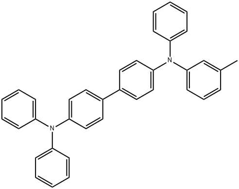 [1,1'-Biphenyl]-4,4'-diamine, N4-(3-methylphenyl)-N4,N4',N4'-triphenyl- Struktur