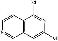 2,6-Naphthyridine, 1,3-dichloro- Struktur