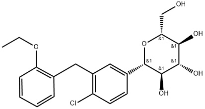 Ortho-Isomer of Dapagliflozin Struktur