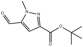 tert-butyl 5-formyl-1-methyl-1H-pyrazole-3-carboxylate|5-甲?；?1-甲基-1H-吡唑-3-羧酸叔丁酯