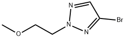 2H-1,2,3-Triazole, 4-bromo-2-(2-methoxyethyl)- Struktur