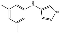 1H-Pyrazol-4-amine, N-(3,5-dimethylphenyl)- Struktur