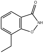 1,2-Benzisoxazol-3(2H)-one, 7-ethyl- Struktur