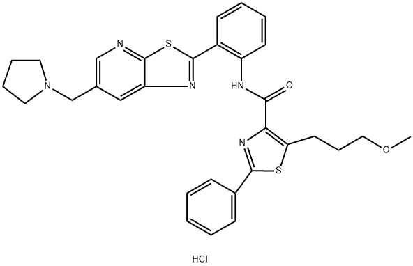 SRT3025 Hydrochloride Struktur