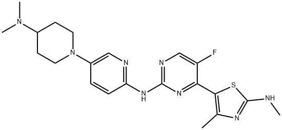 化合物 CDK4/6-IN-15 結(jié)構(gòu)式