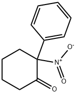 Cyclohexanone, 2-nitro-2-phenyl- Struktur