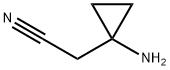 2-(1-Aminocyclopropyl)acetonitrile Struktur