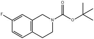 tert-butyl 7-fluoro-3,4-dihydroisoquinoline-2(1H)-carboxylate(WXC07248) Struktur