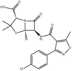 Oxacillin Impurity 3 Struktur