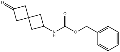 Benzyl (6-oxospiro[3.3]heptan-2-yl)carbamate Struktur