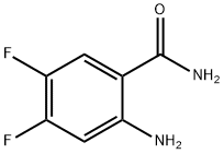 2-amino-4,5-difluorobenzamide Struktur