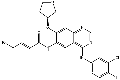 4-Hydroxy 4-Dedimethylamino Afatinib Struktur