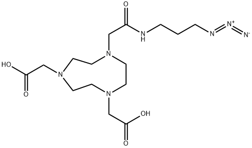 NO2A-Azide Struktur