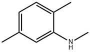 Benzenamine, N,2,5-trimethyl- Struktur