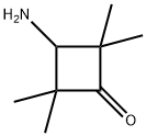 Cyclobutanone, 3-amino-2,2,4,4-tetramethyl- Struktur