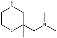 2-Morpholinemethanamine, N,N,2-trimethyl- Struktur