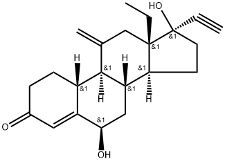 (6R,8S,9S,10R,13S,14S,17R)-13-ethyl- Struktur