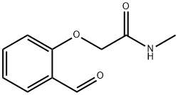 Acetamide, 2-(2-formylphenoxy)-N-methyl- Struktur