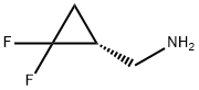 Cyclopropanemethanamine, 2,2-difluoro-, (1R)- Struktur