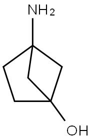 Bicyclo[2.1.1]hexan-1-ol, 4-amino- Struktur