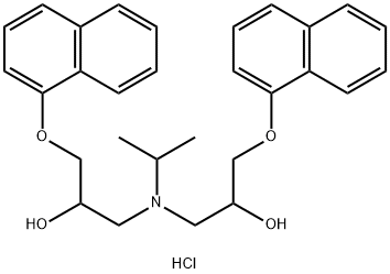 Propranolol EP Impurity B HCl (Mixture of Diastereomers) Struktur