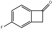 Bicyclo[4.2.0]octa-1,3,5-trien-7-one, 3-fluoro- Struktur