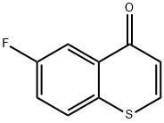 6-Fluoro-4H-thiochromen-4-one Struktur