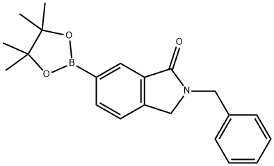 2-Benzyl-6-(4,4,5,5-tetramethyl-1,3,2-dioxaborolan-2-yl)isoindolin-1-one Struktur