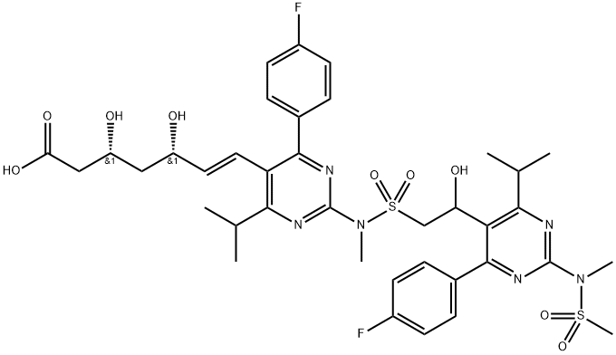 Rosuvastatin Impurity 89 Struktur