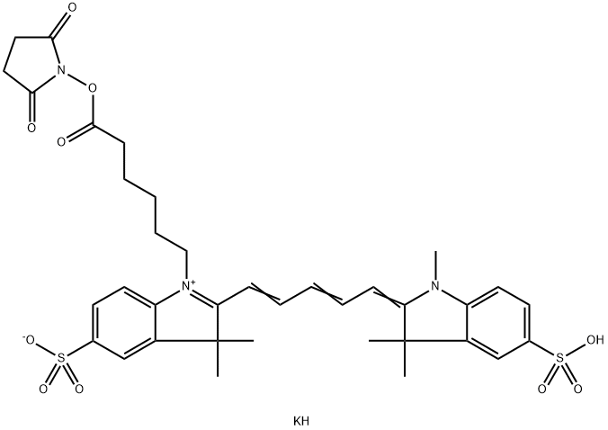 Sulfo-Cy5 NHS Methyl type | Lumiprobe type Struktur