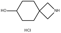 2-Azaspiro[3.5]nonan-7-ol, hydrochloride (1:1) Struktur