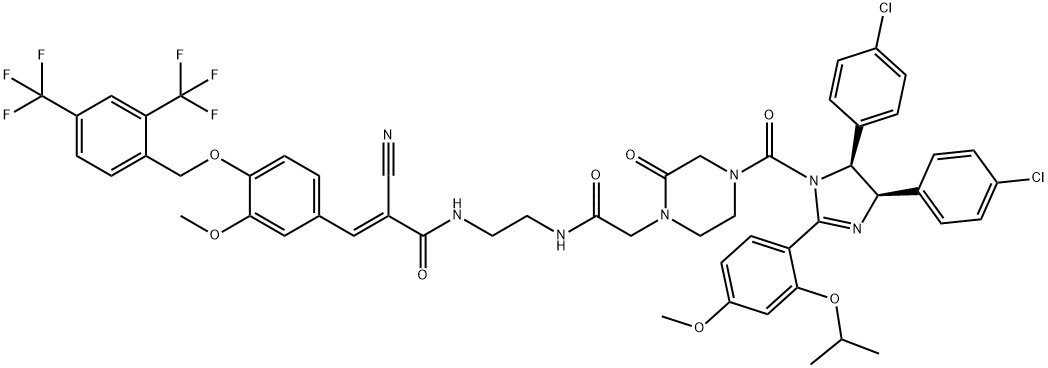 PROTAC ERRα Degrader-1 Struktur