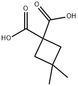 1,1-Cyclobutanedicarboxylic acid, 3,3-dimethyl-