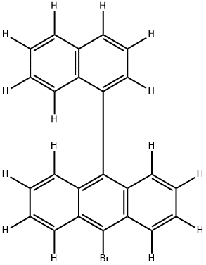 9-Bromo-10-(1-naphthalenyl-2,3,4,5,6,7,8-d7)anthracene-1,2,3,4,5,6,7,8-d8 Struktur