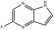 2-fluoro-5H-pyrrolo[2,3-b]pyrazine Struktur