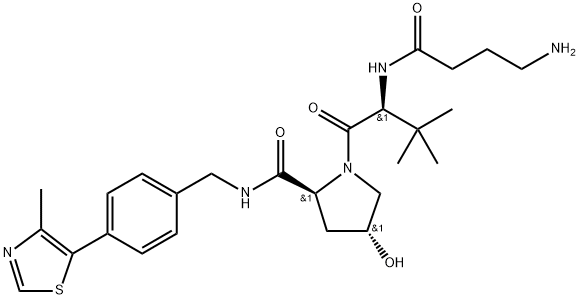 VH032-C3-NH2 Struktur