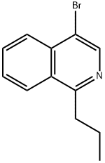 4-Bromo-1-propylisoquinoline Struktur