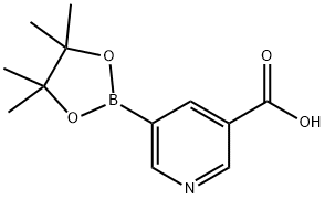 5-Carboxypyridine-3-boronic acid pinacol ester Struktur